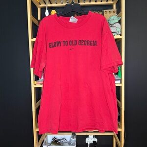 Nike Glory to old Georgia Bulldogs T Shirt size xl
